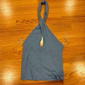 Aritzia Wilfred Light Blue Top